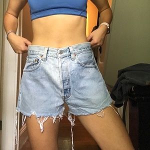 Levi jean shorts